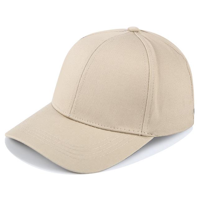 Casquette de baseball élégante avec espace pour une queue de cheval - La casquette idéale pour un look tendance féminin.