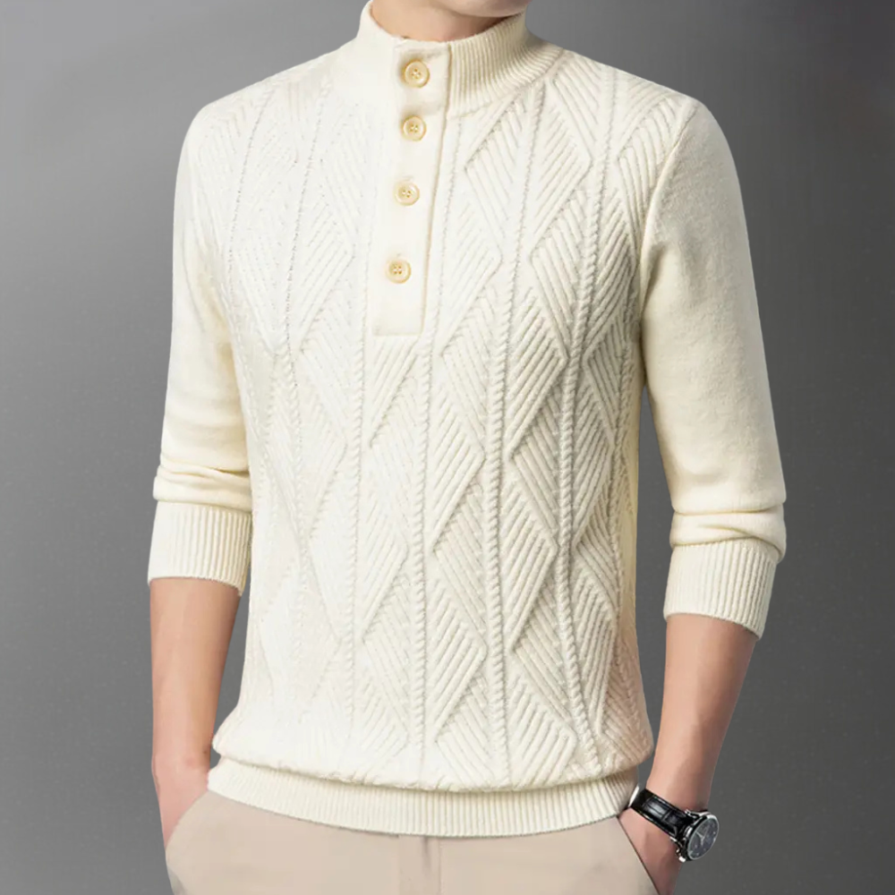Pull en maille à la mode pour hommes par JAIR