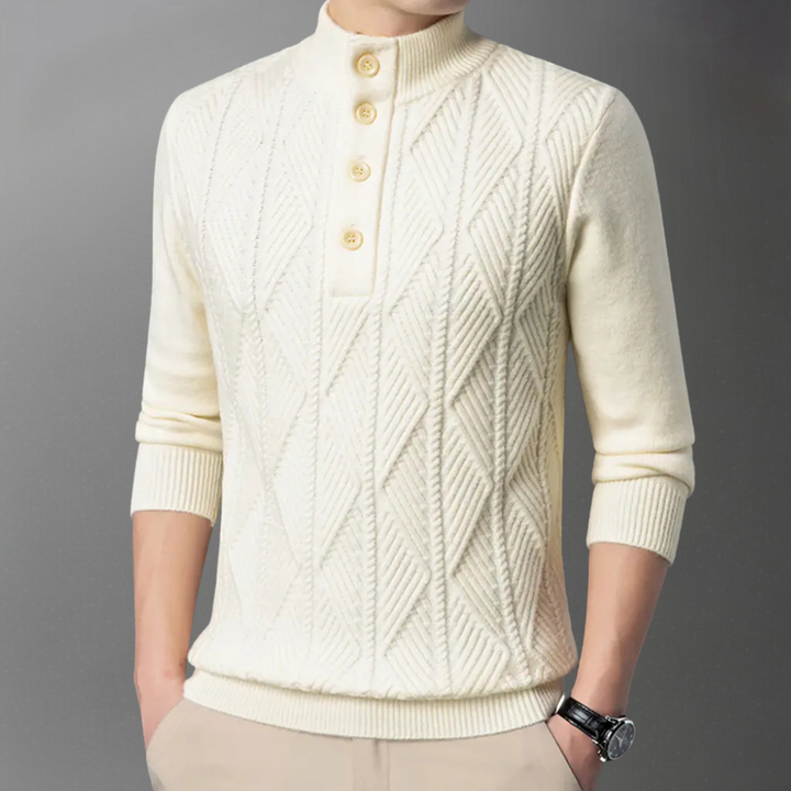 Pull en maille à la mode pour hommes par JAIR