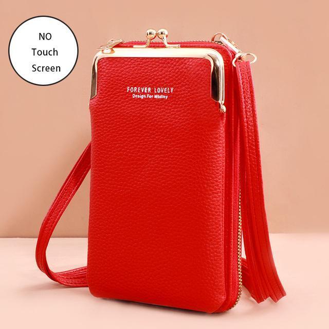 Sacoche crossbody compact et élégante avec un porte-carte multifonction pratique.