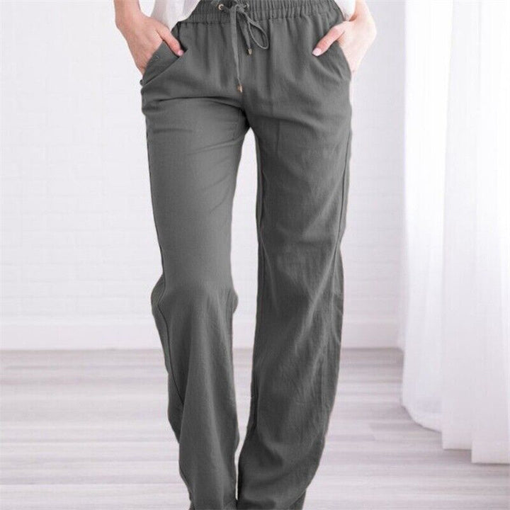 Martha - Pantalon à la mode avec cordon de serrage ajustable