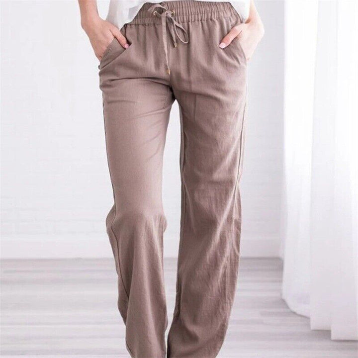 Martha - Pantalon à la mode avec cordon de serrage ajustable