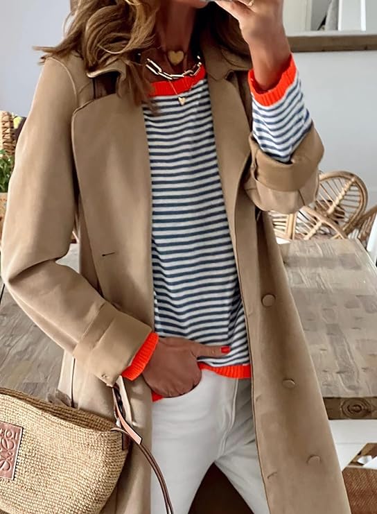 Charlotte - Pull à rayures à la mode pour un look branché