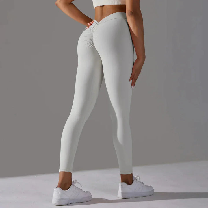 Leggings de yoga sans couture avec compression pour fitness et gym