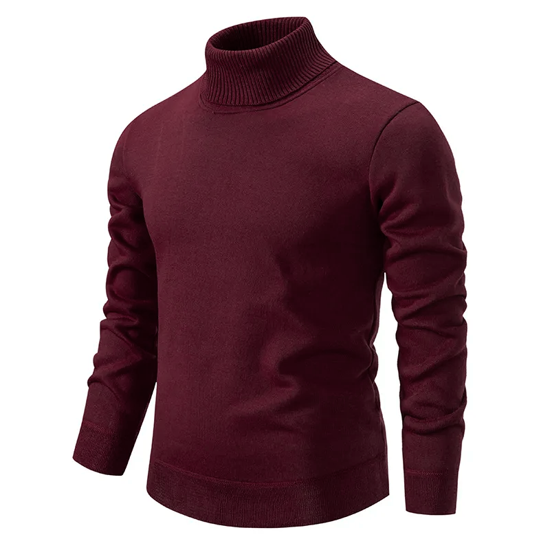 Wilbert™ Luxe Pull Col and Maille Soielette pour Hommes