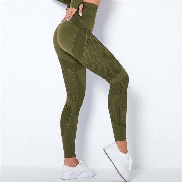 Leggings ShapeSports Scrunch Anti-Cellulite - Parfaits pour la salle de sport et le yoga