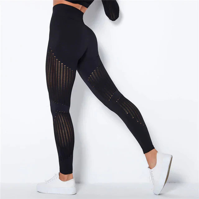 Leggings ShapeSports Scrunch Anti-Cellulite - Parfaits pour la salle de sport et le yoga