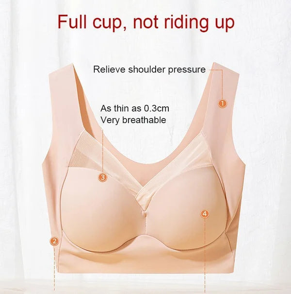 ComfiLift | Soutien-gorge sans couture et confortable - Sans fil, doux et agréable à porter toute la journée