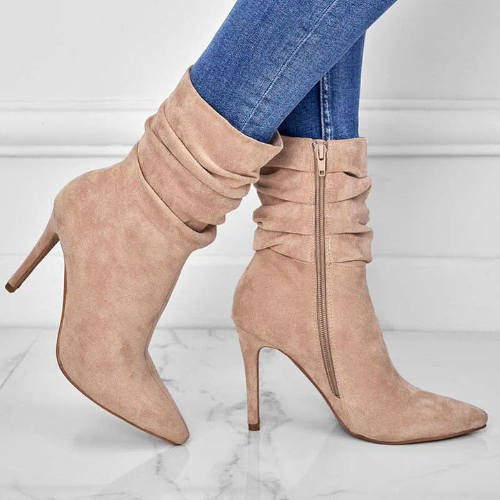Reynah | Botte de Mode Élégantes avec Pli de Luxe pour un Look Sublime