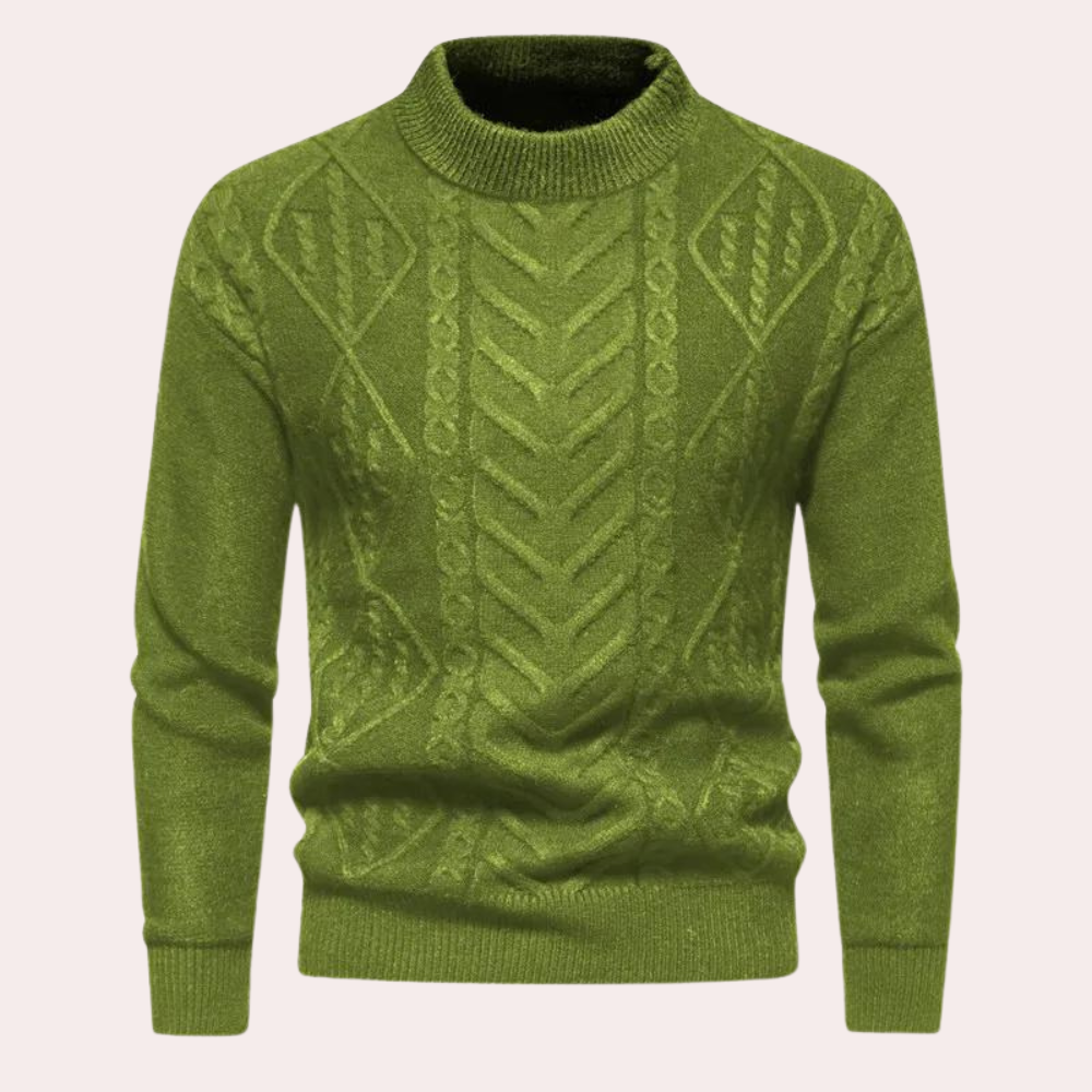 GARY - Pull stylé en maille pour l'homme soucieux de la mode