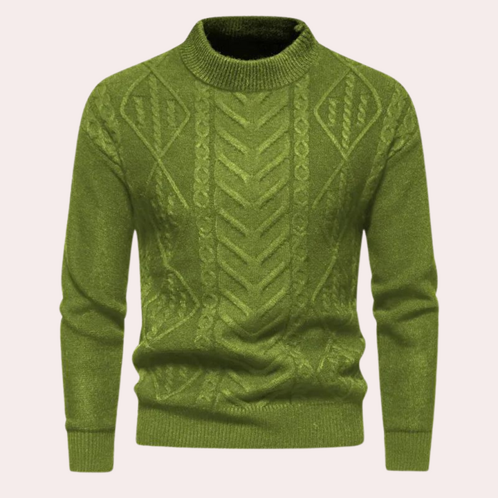 GARY - Pull stylé en maille pour l'homme soucieux de la mode