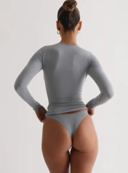 Precy - Top élégant à manches longues pour un look raffiné