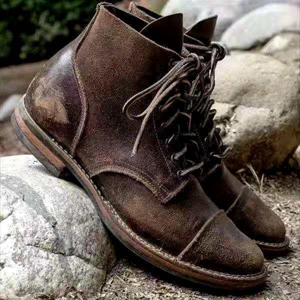Lex™ Chaussures en Cuir Vintage Pour Hommes - Élégance Intemporelle