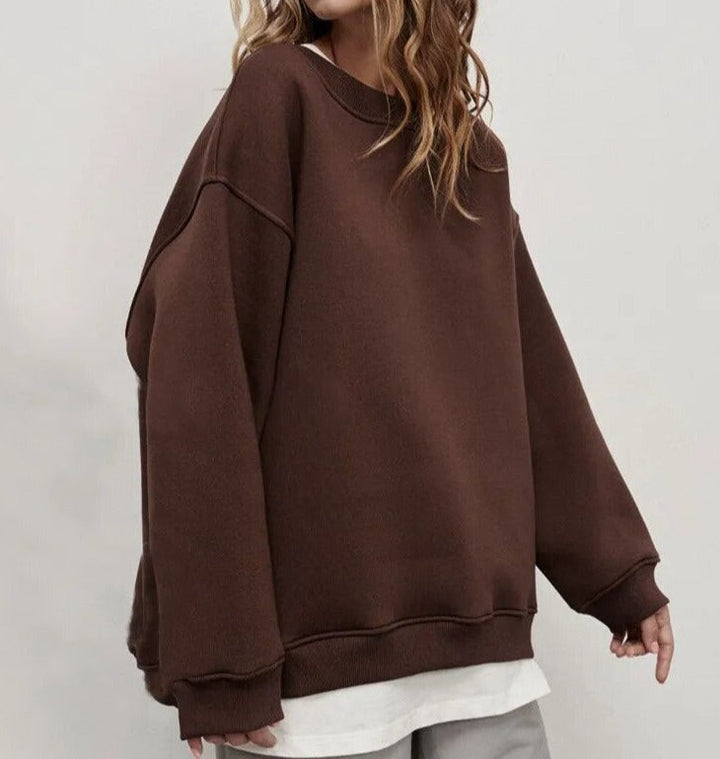 Liv - Sweat-shirt tendance oversize pour un style décontracté et chic