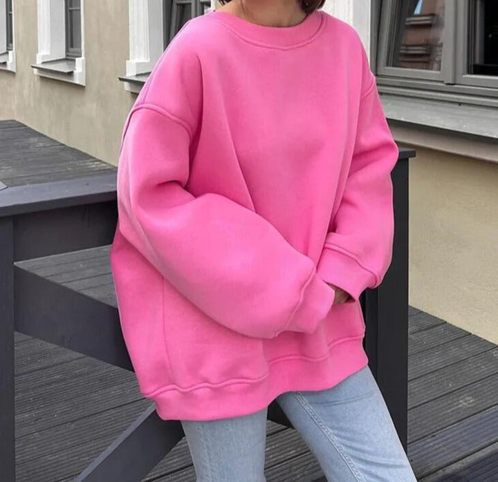 Liv - Sweat-shirt tendance oversize pour un style décontracté et chic