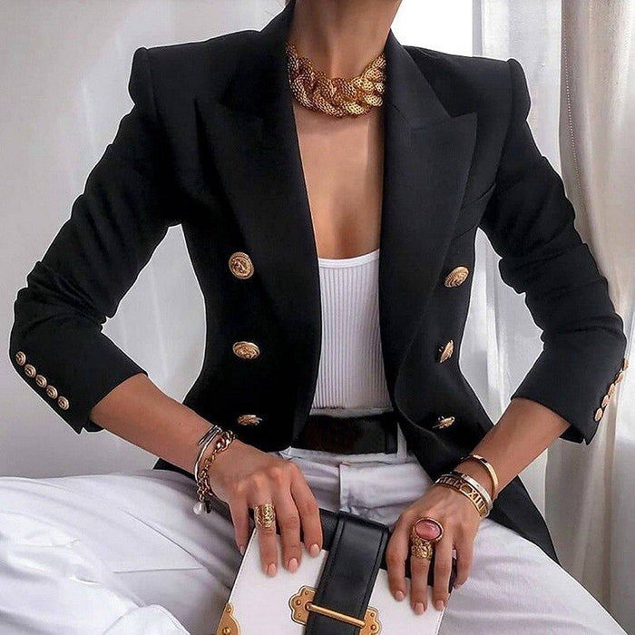 Rhea - Blazer de Luxe Élégante Sur Mesure pour un Look Stylé