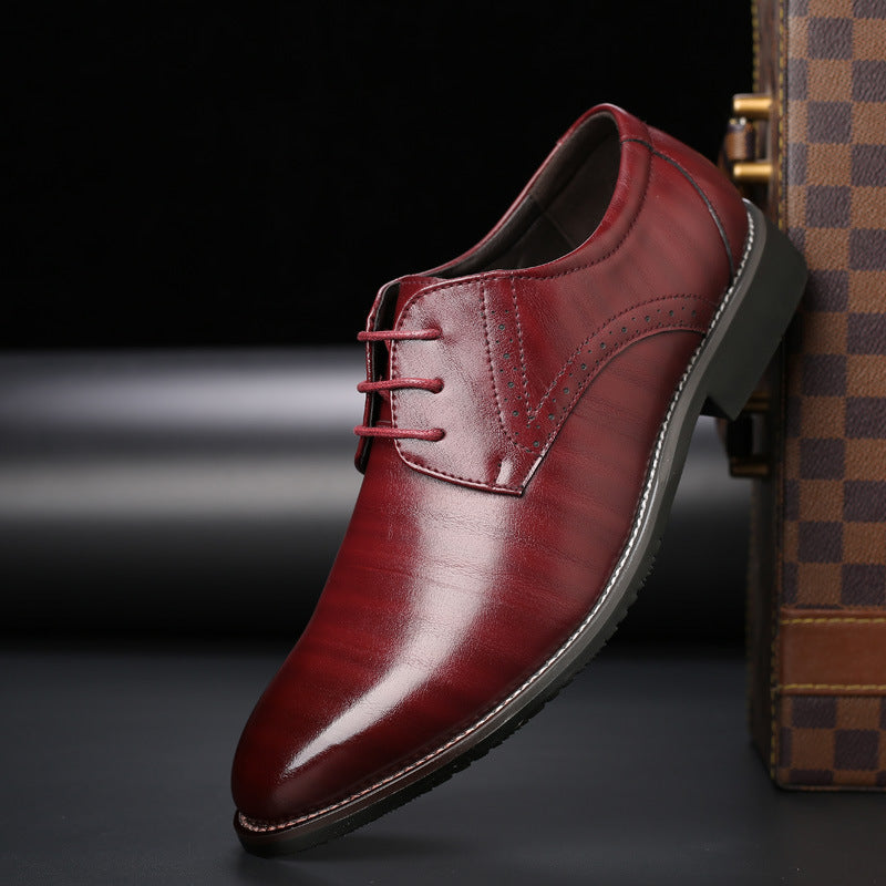 Gideon™ Luxe Élégant Chaussures Derby en Cuir pour Hommes pour un Confort Chic