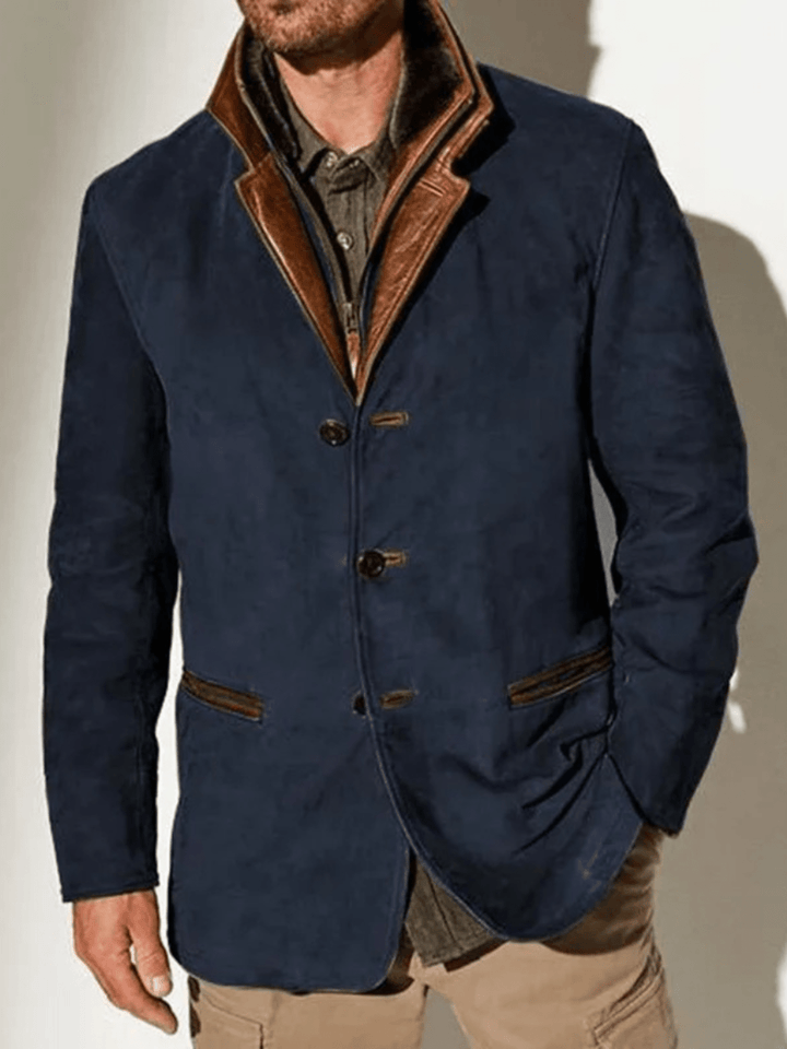Lucas™ - Veste en cuir vintage