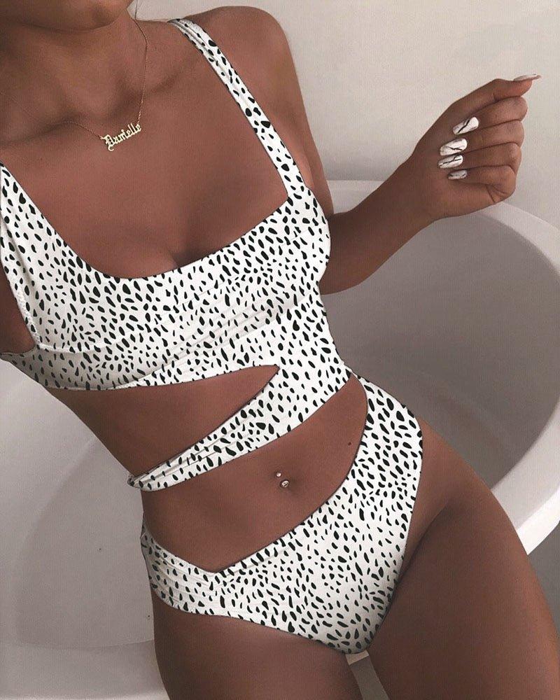 Maillot Élégant avec Découpes pour Femmes - Parfait pour l'Été