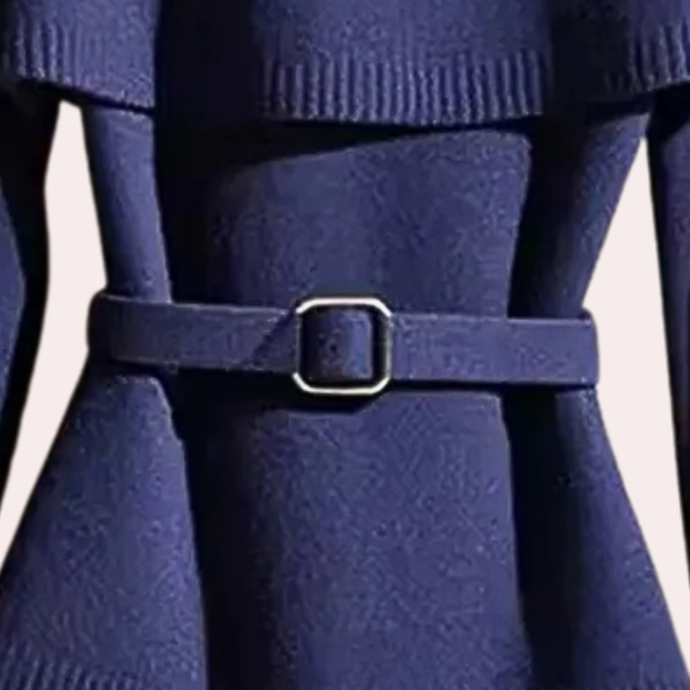 Zoraida | Haut en tricot contemporain à manches longues pour un look élégant