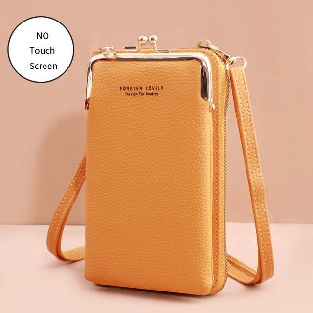 Sacoche crossbody compact et élégante avec un porte-carte multifonction pratique.