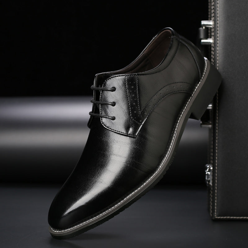 Gideon™ Luxe Élégant Chaussures Derby en Cuir pour Hommes pour un Confort Chic